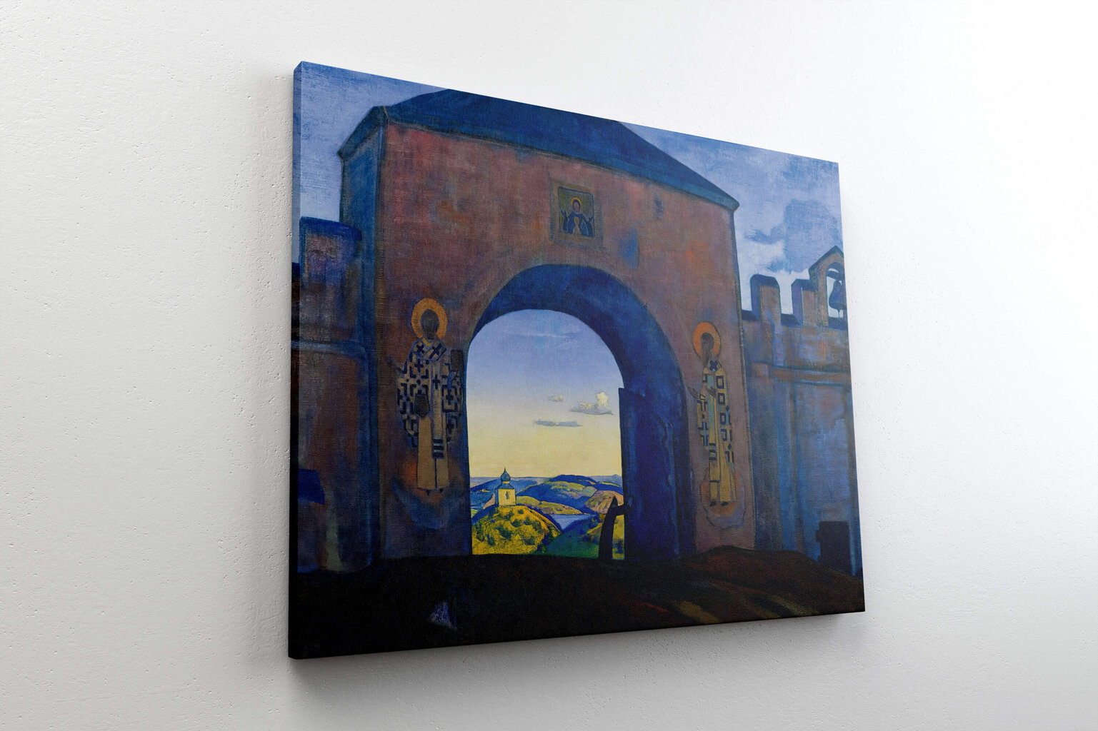 Reproduktsioon And We are Opening the Gates (Nikolai Roerich), 40x60 cm цена и информация | Seinapildid | kaup24.ee