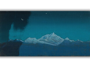 Reproduktsioon Himaalaja, Sikkim (Nikolai Roerich), 100x50 cm hind ja info | Seinapildid | kaup24.ee