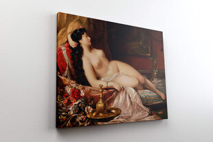 Reproduktsioon Sensuaalne aktiportree. Uinuv kaunitar (1873), 40x60 cm hind ja info | Seinapildid | kaup24.ee