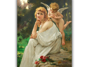 Reproduktsioon Armastuse muusa (Mary Pickfordi portree) (Guillaume Seignac), 100x80 cm цена и информация | Картины, живопись | kaup24.ee