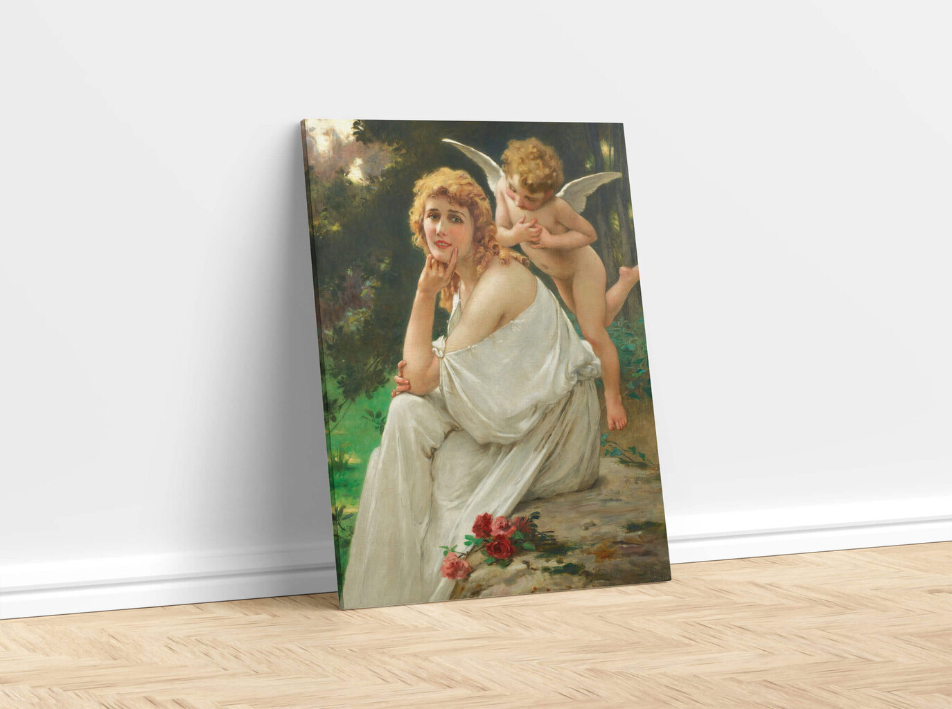 Reproduktsioon Armastuse muusa (Mary Pickfordi portree) (Guillaume Seignac), 80x65 cm hind ja info | Seinapildid | kaup24.ee