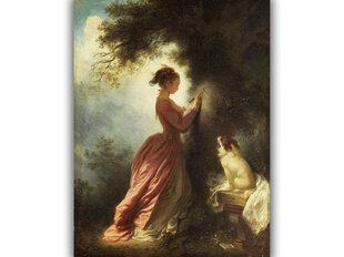 Reproduktsioon Suveniirid (Jean-Honore Fragonard), 80x65 cm hind ja info | Seinapildid | kaup24.ee