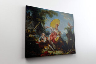 Reproduktsioon Muusikavõistlus (Jean-Honore Fragonard), 40x35 cm цена и информация | Картины, живопись | kaup24.ee
