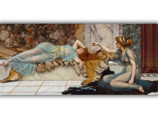 Reproduktsioon Segadus ja rahu (John William Godward), 100x50 cm hind ja info | Seinapildid | kaup24.ee