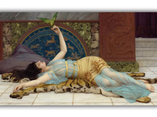 Reproduktsioon Dolce Far Niente (John William Godward), 100x60 cm hind ja info | Seinapildid | kaup24.ee