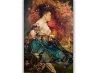 Reproduktsioon Jaapani tüdruk (Hans Makart), 30x40 cm hind ja info | Seinapildid | kaup24.ee