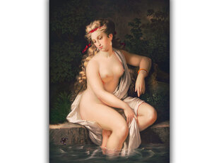 Reproduktsioon "The Lady of the Lake", illustreeriv luuletus (Sir Walter Scott), 100x70 cm цена и информация | Картины, живопись | kaup24.ee