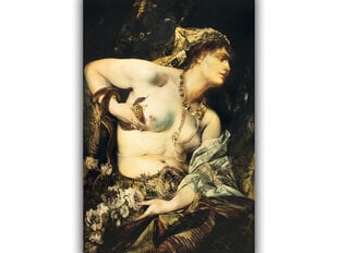 Reproduktsioon Kleopatra surm (Hans Macart), 100x70 cm hind ja info | Seinapildid | kaup24.ee
