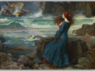 Reproduktsioon Miranda (John William Waterhouse), 100x70 cm hind ja info | Seinapildid | kaup24.ee