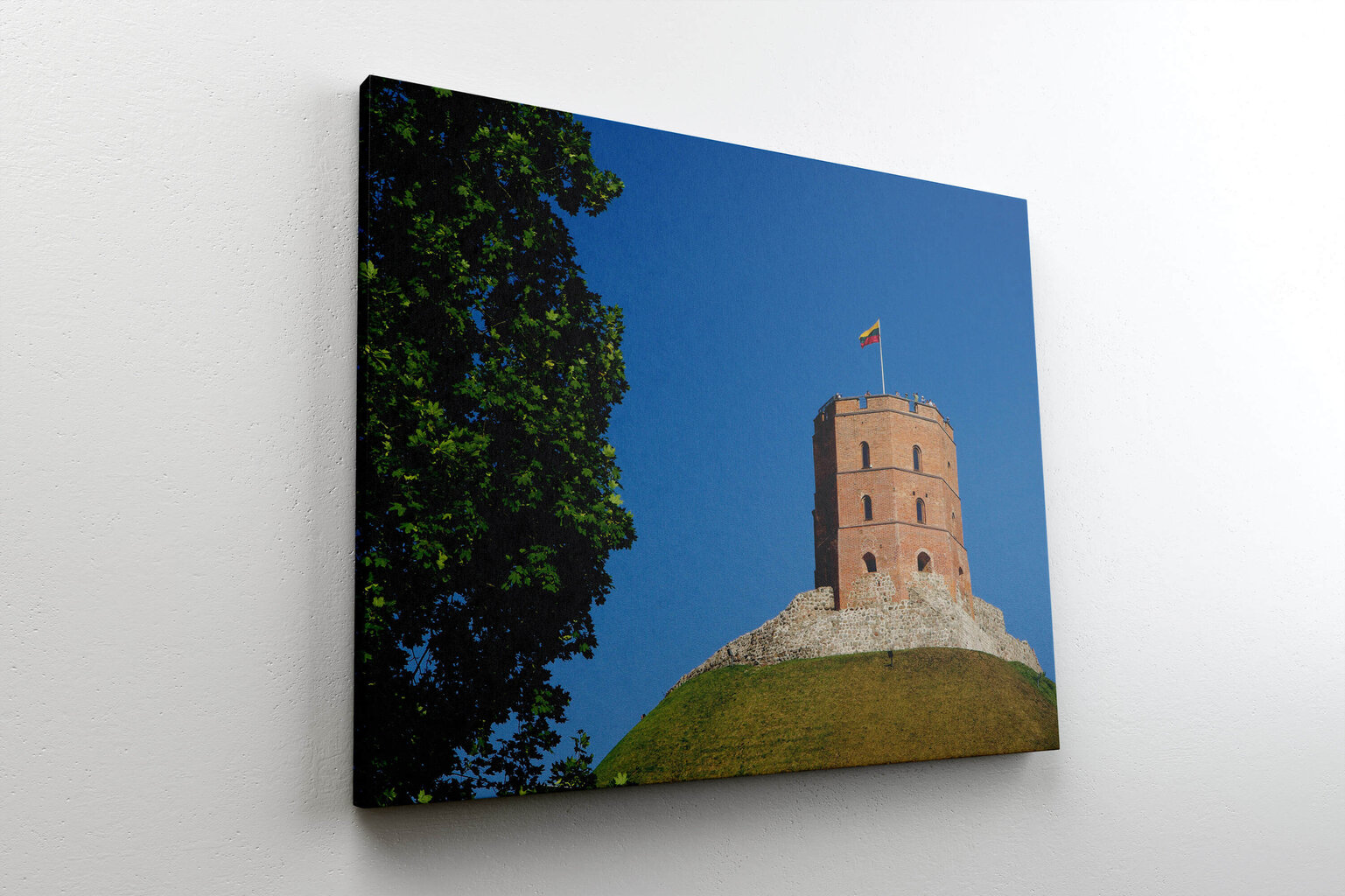 Reproduktsioon Gediminase lossitorn, 100 x 70 cm hind ja info | Seinapildid | kaup24.ee