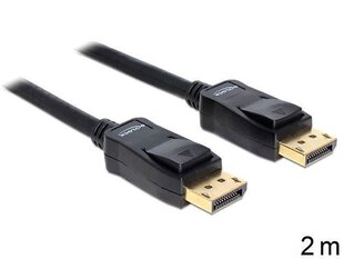 Delock DisplayPort 2.0m hind ja info | Kaablid ja juhtmed | kaup24.ee