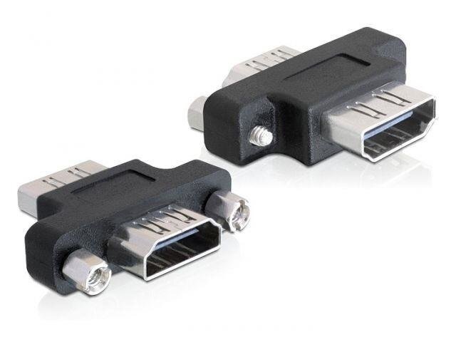 Delock - Adapter HDMI(F)->HDMI(F) hind ja info | USB jagajad, adapterid | kaup24.ee