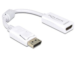 Delock - Adapter DISPLAYPORT(M)->HDMI(F) hind ja info | USB jagajad, adapterid | kaup24.ee