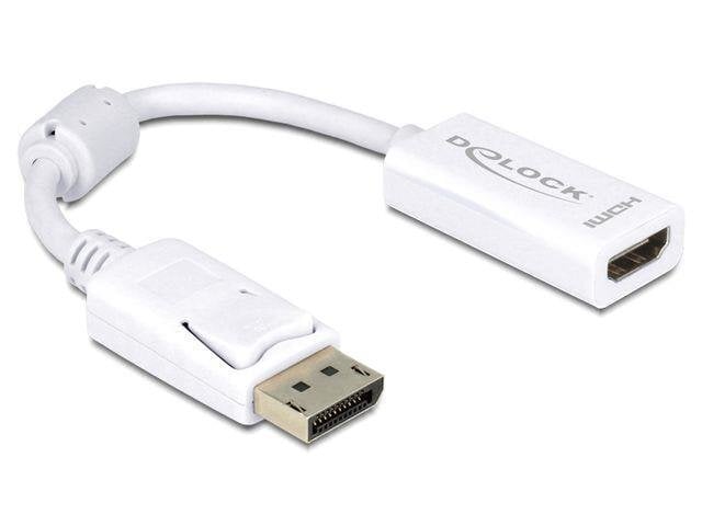 Delock - Adapter DISPLAYPORT(M)->HDMI(F) hind ja info | USB jagajad, adapterid | kaup24.ee