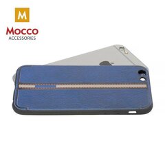 Kaitseümbris Mocco Trendy Grid And Stripes Silicone Back Case Apple iPhone X Blue (Pattern 3) hind ja info | Telefoni kaaned, ümbrised | kaup24.ee