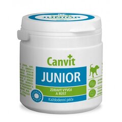 Canvit Junior витамины для собак, N 100, 100 г цена и информация | Пищевые добавки и анти-паразитные товары | kaup24.ee