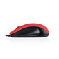 Juhtmega optiline hiir Modecom MC-M10S, punane hind ja info | Hiired | kaup24.ee