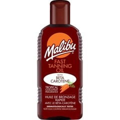 Malibu Fast Tanning Oil масло для загара 200 мл цена и информация | Malibu Духи, косметика | kaup24.ee