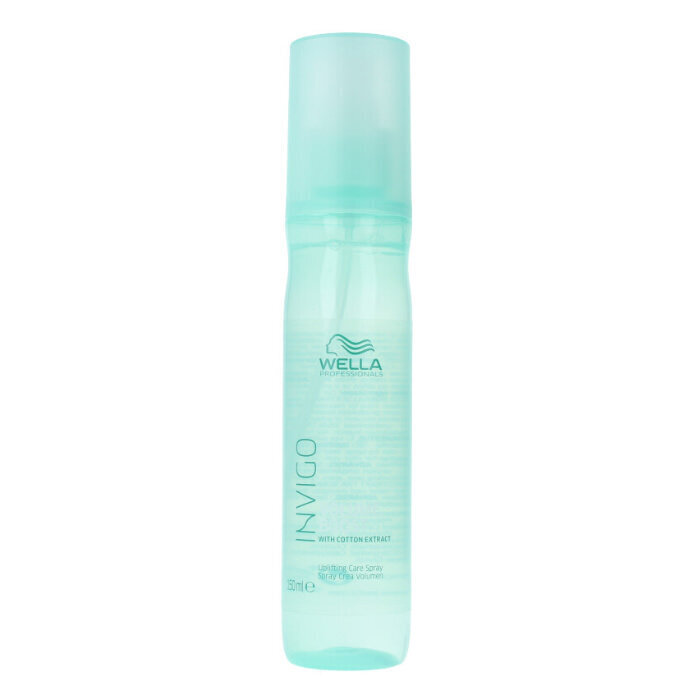 Volüümi andev sprei Wella Invigo Volume Boost Uplifting Care Spray, 150ml цена и информация | Viimistlusvahendid juustele | kaup24.ee