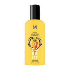 Päikesekreem Mediterraneo Sun Carrot Sunscreen Dark Tanning Spf15, 100 ml hind ja info | Päikesekreemid | kaup24.ee