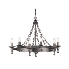 Подвесной светильник Elstead Lighting Warwick WR6-GRAPHITE цена и информация | Люстры | kaup24.ee