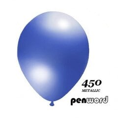 Õhupallid Metallic Penword, 100 tk, sinine hind ja info | Õhupallid | kaup24.ee