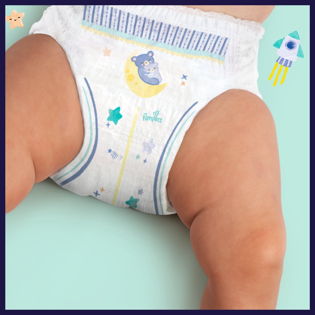 Püksmähkmed Pampers Night Pants Monthly Pack, suurus 6, 15+ kg, 76 tk цена и информация | Mähkmed | kaup24.ee