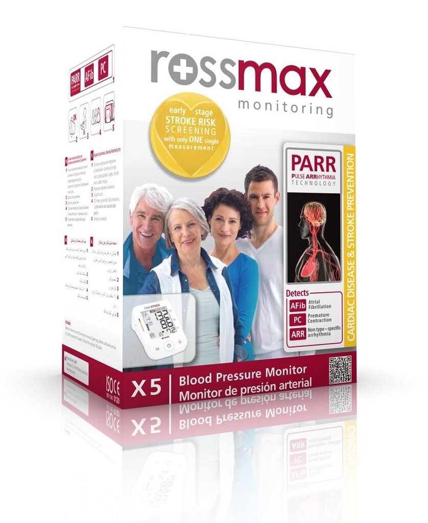 Rossmax X5 Parr цена и информация | Vererõhuaparaadid | kaup24.ee