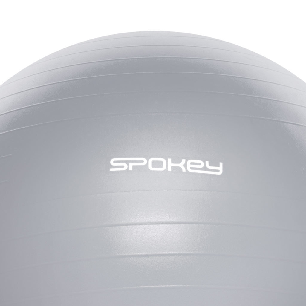 Võimlemispall Spokey FITBALL III hall, 75 cm цена и информация | Võimlemispallid | kaup24.ee