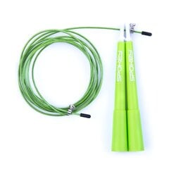 Скакалка Spokey Crossfit II 300 см, зеленая цена и информация | Скакалка Tunturi Pro Adjustable Speed Rope | kaup24.ee