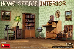 Liimitav mudel MiniArt 35644 Home Office Interior 1/35 цена и информация | Склеиваемые модели | kaup24.ee