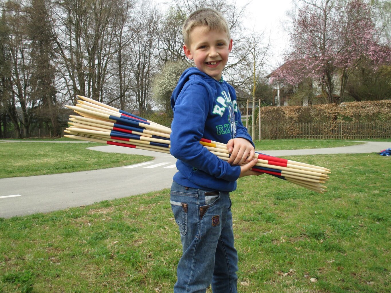 Mäng Mikado Schildkrot Garden Mikado/Giant Mikado hind ja info | Mänguasjad (vesi, rand ja liiv) | kaup24.ee