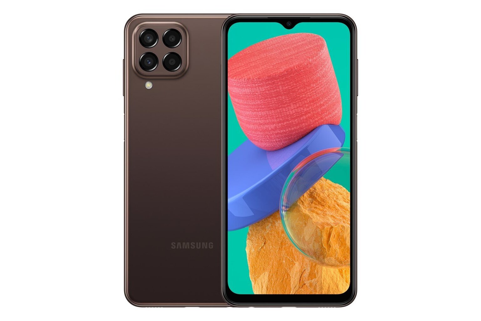 Samsung Galaxy M33 5G 6/128GB Dual SIM SM-M336BZNGEUE Brown hind ja info | Telefonid | kaup24.ee