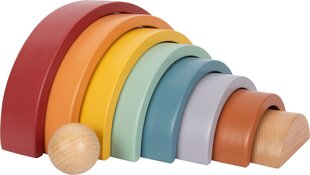 Деревянная радуга "Сафари" цена и информация | Развивающие игрушки | kaup24.ee