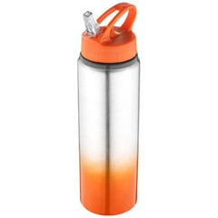 Бутылка для воды Gradient, оранжевая, 740 мл. цена и информация | Бутылки для воды | kaup24.ee
