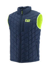 Meeste vest CAT 1320055 HI VIS, sinine цена и информация | Садовая одежда | kaup24.ee