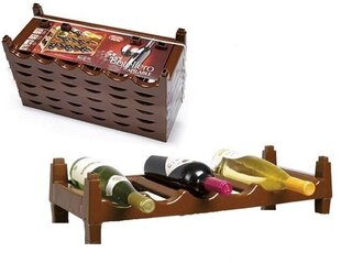 Полка для вина, модуль на 6 бутылок. цена и информация | Столовые и кухонные приборы | kaup24.ee