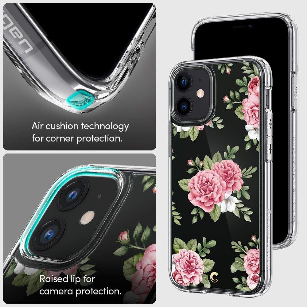 Spigen Cyrill Cecile iPhone 12 mini pink floral hind ja info | Telefoni kaaned, ümbrised | kaup24.ee