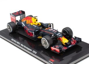 RED BULL RB12 Max Verstappen - 2016 HACHETTE 1:24 цена и информация | Коллекционные модели автомобилей | kaup24.ee