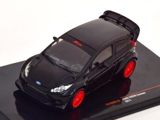 Ford Fiesta Custom 2011 Black IXO 1:43 CLC468N hind ja info | Mudelautode kollektsioneerimine | kaup24.ee