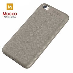 Kaitseümbris Mocco Litchi Pattern, sobib Xiaomi Redmi 5A telefonile, hall hind ja info | Telefoni kaaned, ümbrised | kaup24.ee
