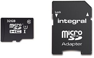 Карта памяти Integral Ultima Pro X MicroSDHC UHS-I 32GB +  цена и информация | Карты памяти | kaup24.ee