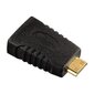 HDMI kaabel Hama High Speed HDMI™ Cable with Ethernet, 1.50 m + 2 HDMI™ adapter, must hind ja info | Kaablid ja juhtmed | kaup24.ee