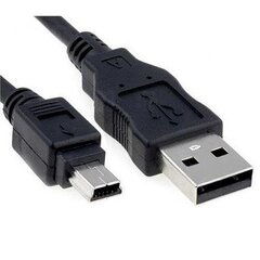 Akyga AK, USB-A/Mini USB, 1.8 м цена и информация | Кабели и провода | kaup24.ee