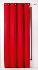 Douceur d'Intérieur kardin Panama, punane, 140 x 240 cm hind ja info | Kardinad | kaup24.ee