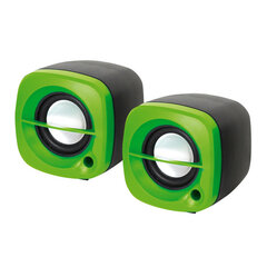 Omega 2.0 OG-15 6 USB, зеленый  цена и информация | Аудиоколонки | kaup24.ee