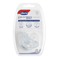 Силиконовая соска Chicco Physio Soft, 12 мес. цена и информация | Соски на бутылочку | kaup24.ee