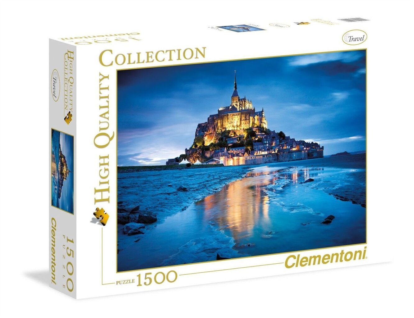 Pusle Clementoni Le Mont Saint Michel, 1500 tk. hind ja info | Pusled | kaup24.ee