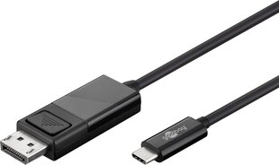 USB-C to Displayport, 1.2 m цена и информация | Кабели и провода | kaup24.ee