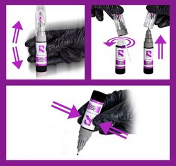 Корректор краски Seat Leon Boheme purple/black berry C0, L4U, LL4U цена и информация | Автомобильная краска | kaup24.ee